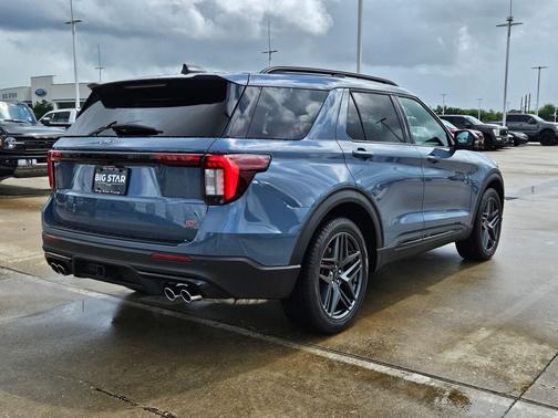 VAPOR BLUE 2025 Ford Explorer ST