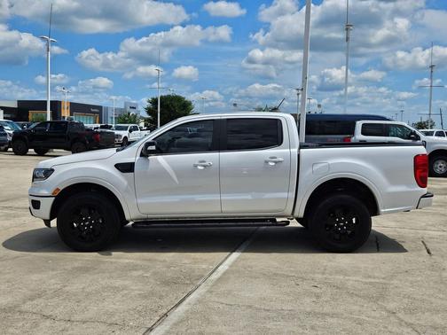 White Platinum Clearcoat 2019 Ford Ranger LARIAT