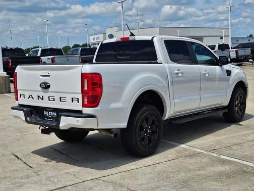 White Platinum Clearcoat 2019 Ford Ranger LARIAT