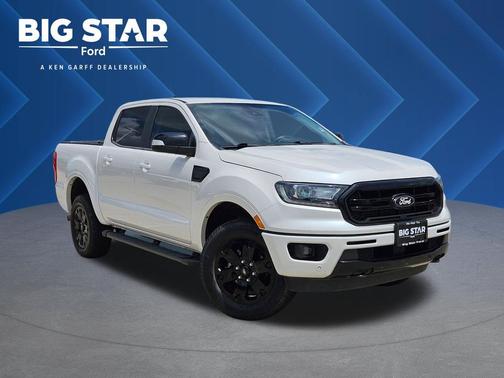 White Platinum Clearcoat 2019 Ford Ranger LARIAT