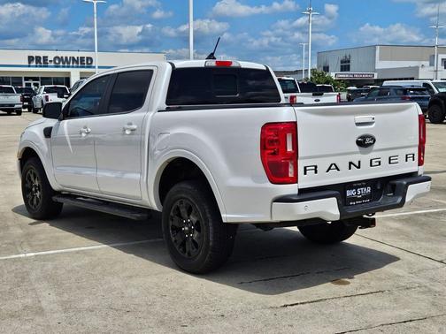 White Platinum Clearcoat 2019 Ford Ranger LARIAT