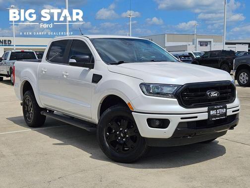 White Platinum Clearcoat 2019 Ford Ranger LARIAT