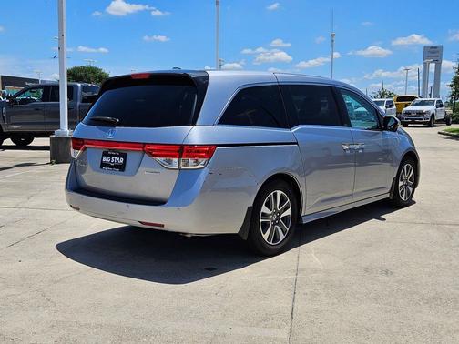 Silver 2016 Honda Odyssey Touring Elite