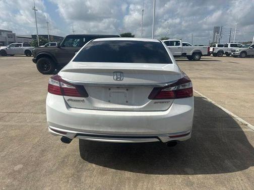 White Orchid Pearl 2017 Honda Accord Sport