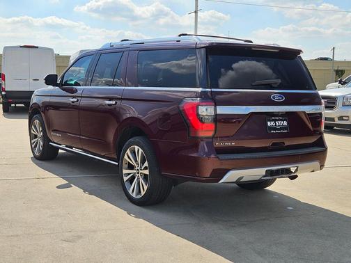 Burgundy 2020 Ford Expedition Platinum