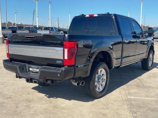 Agate Black Metallic 2022 Ford F-350 Platinum