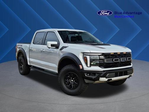 SPACE WHITE METALLIC 2025 Ford F-150 RAPTOR