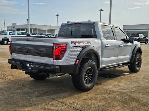 SPACE WHITE METALLIC 2025 Ford F-150 RAPTOR