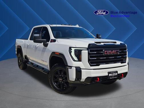 Summit White 2025 GMC Sierra 1500 AT4