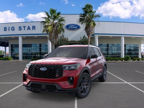 Rapid Red Metallic Tinted Clearcoat 2026 Ford Explorer ST