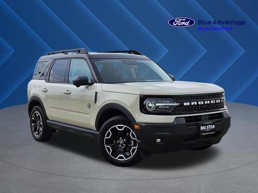 Beige 2025 Ford Bronco Sport Outer Banks