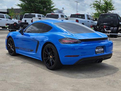 Blue 2025 Porsche 718 Cayman Style Edition