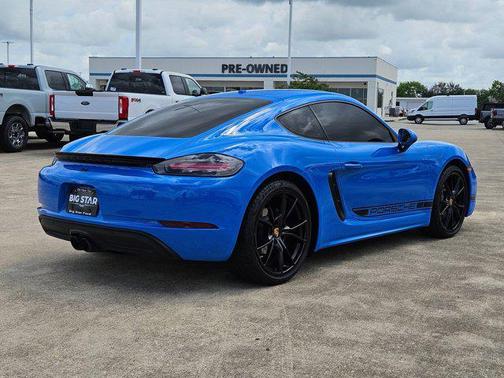 Blue 2025 Porsche 718 Cayman Style Edition