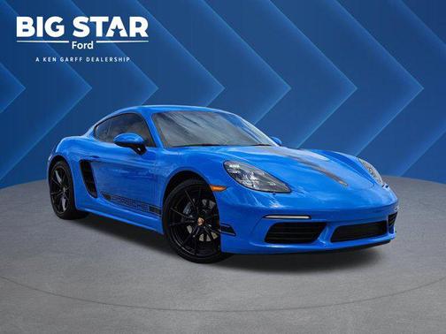 Blue 2025 Porsche 718 Cayman Style Edition