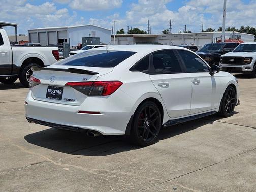 Platinum White Pearl 2023 Honda Civic Si Base