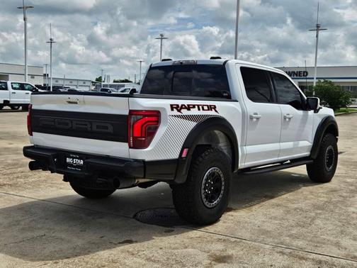 OXFORD WHITE 2025 Ford F-150 RAPTOR
