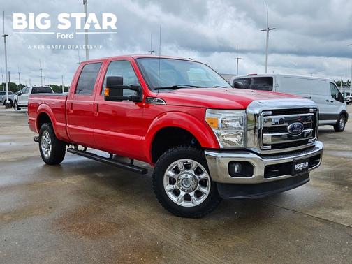 Race Red 2016 Ford F-250 Lariat