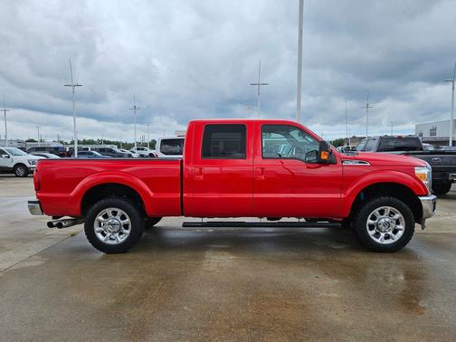 Race Red 2016 Ford F-250 Lariat