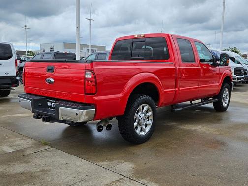 Race Red 2016 Ford F-250 Lariat