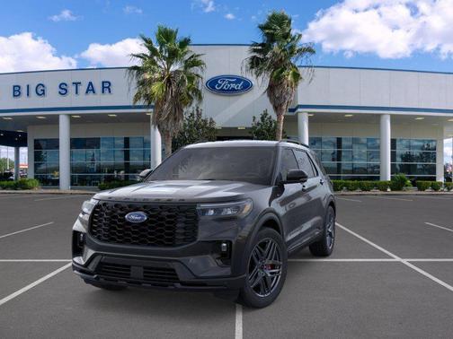 Agate Black Metallic 2026 Ford Explorer ST-Line
