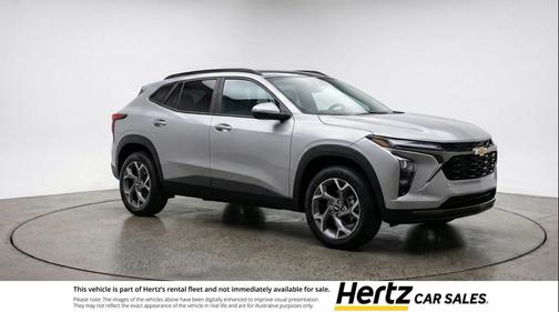 Sterling Gray Metallic 2025 Chevrolet Trax LT