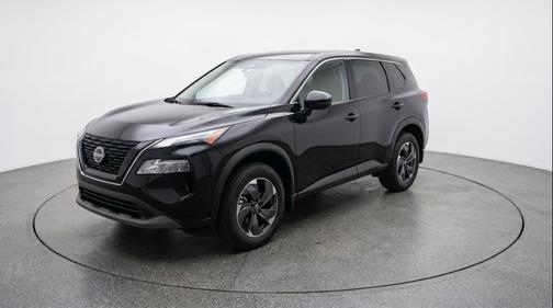 Super Black 2025 Nissan Rogue SV