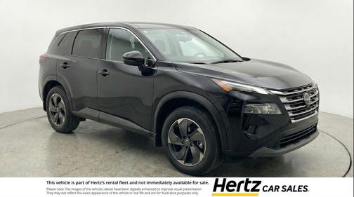 Super Black 2025 Nissan Rogue SV