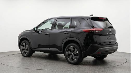 Super Black 2025 Nissan Rogue SV