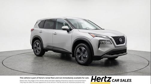 Brilliant Silver Metallic 2025 Nissan Rogue SV
