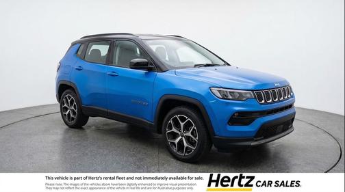 Hydro Blue Pearlcoat 2025 Jeep Compass Limited
