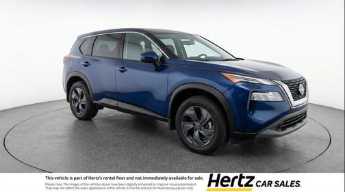 Deep Ocean Blue Pearl 2025 Nissan Rogue SV
