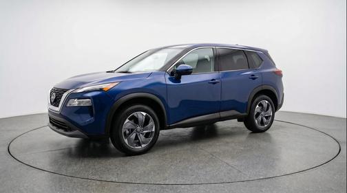 Deep Ocean Blue Pearl 2025 Nissan Rogue SV