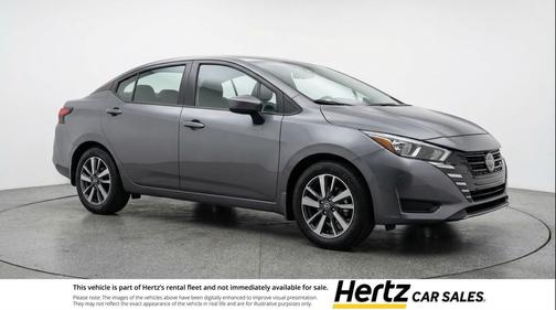 Gun Metallic 2025 Nissan Versa 1.6 SV