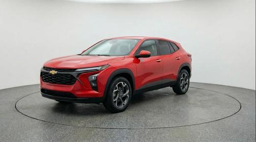 Crimson Metallic 2025 Chevrolet Trax LT