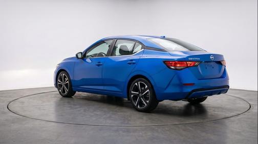 Electric Blue Metallic 2025 Nissan Sentra SV