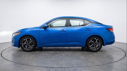 Electric Blue Metallic 2025 Nissan Sentra SV