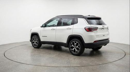 Bright White Clearcoat 2025 Jeep Compass Limited