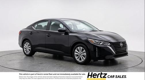 Super Black 2025 Nissan Sentra S