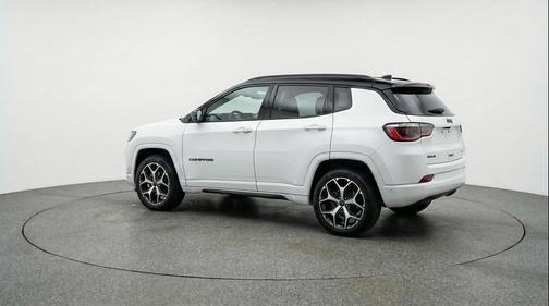 White 2025 Jeep Compass Limited