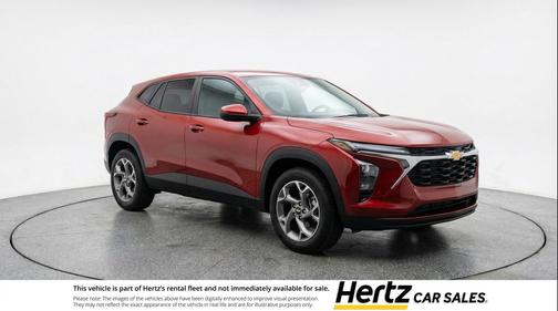 Crimson Metallic 2025 Chevrolet Trax LT