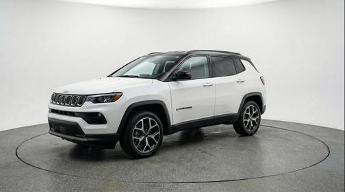 Bright White Clearcoat 2025 Jeep Compass Limited