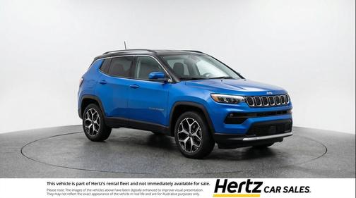 Hydro Blue Pearlcoat 2025 Jeep Compass Limited