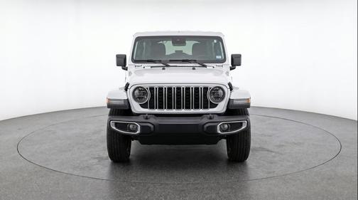 Bright White Clearcoat 2025 Jeep Wrangler 4-Door Sahara 4x4