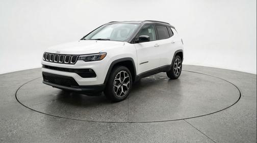 Bright White Clearcoat 2025 Jeep Compass Limited
