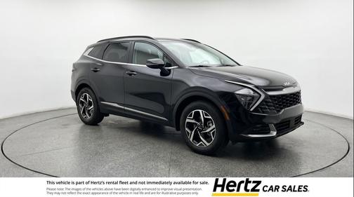 Fusion Black 2025 Kia Sportage LX