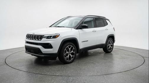 Bright White Clearcoat 2025 Jeep Compass Limited