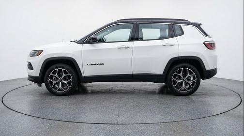 Bright White Clearcoat 2025 Jeep Compass Limited