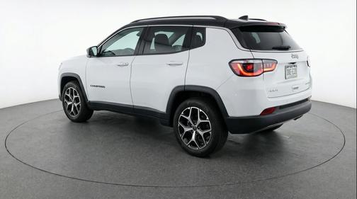 Bright White Clearcoat 2025 Jeep Compass Limited