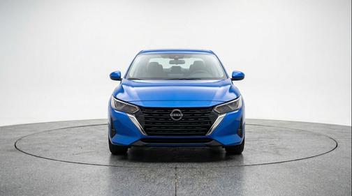 Electric Blue Metallic 2025 Nissan Sentra SV