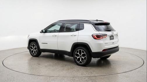 Bright White Clearcoat 2025 Jeep Compass Limited